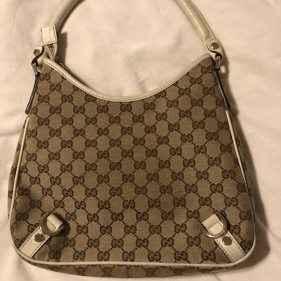 100% Authentic GUCCI Monogram Medium Off White - Picture 2 of 5